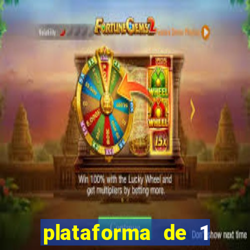 plataforma de 1 real fortune tiger